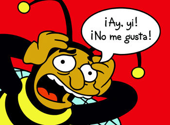 Ay ay ay, no me gusta!