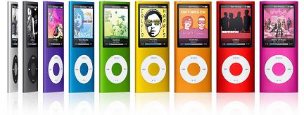 A few iPod Nanos