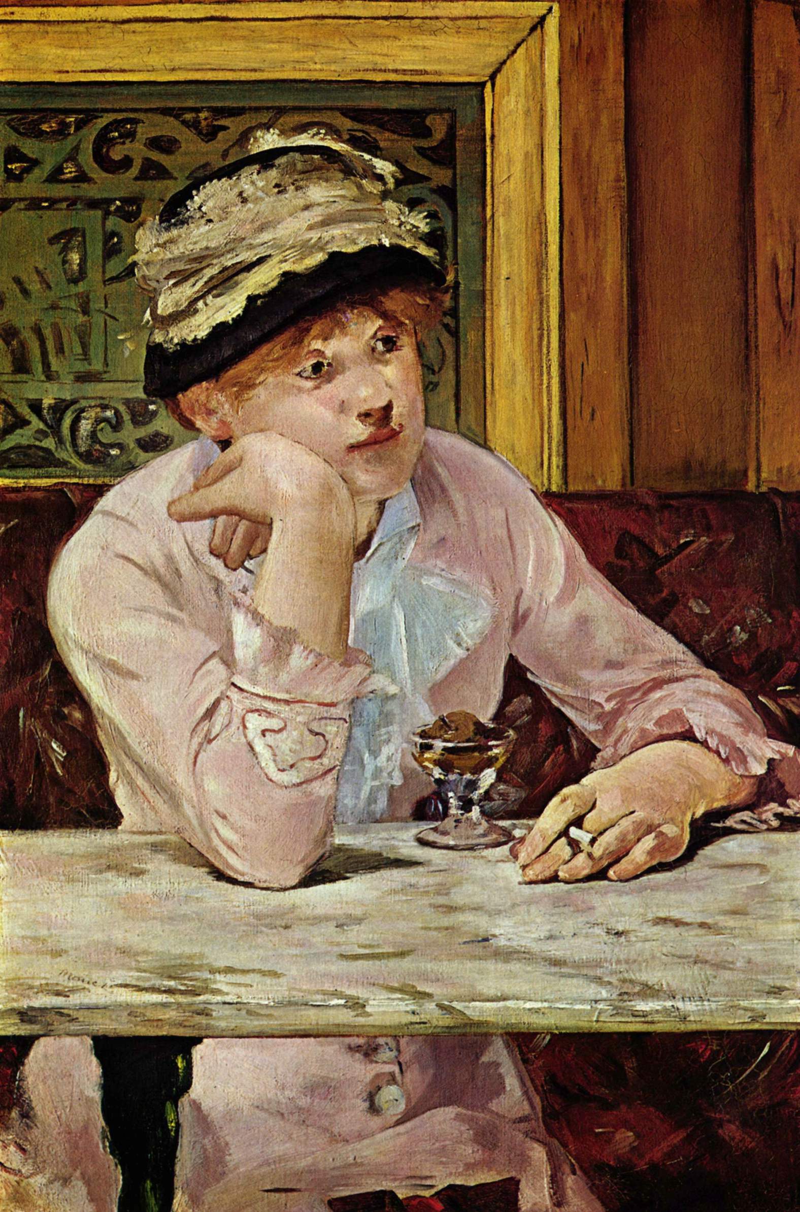 A painting from the Impressionist, Manet