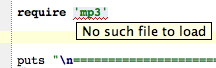 No such file to load.