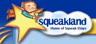 Squeakland logo