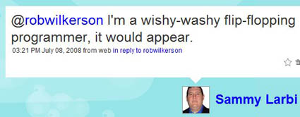 I'm a wishy-washy flip-flopping programmer